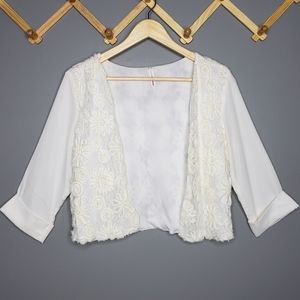 VINTAGE Flower Lace Cardigan